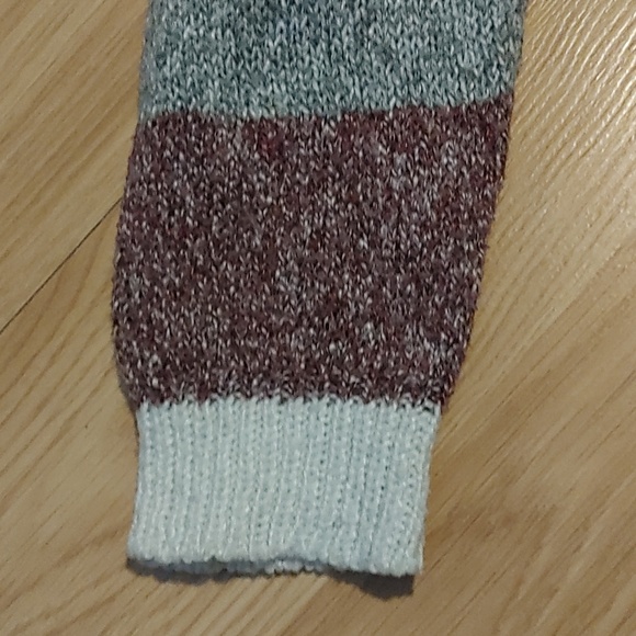 Silver Jeans Cozy Striped Sweater Sz 4 - Picture 4 of 8